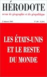 Les Etats-Unis et le Reste du monde