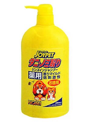ダニ・ノミ取り リンスインシャンプー 犬猫用 徳用 750ml