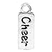 Cheer 30 Pc Charm Pendant, School Spirit & Cheerleading 19x7mm