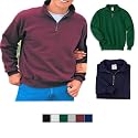 Jerzees Adult 9.5 oz. Super Sweats? 50/50 Cotton/Poly 39451 Zip Pullover Sweatshirt