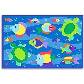 Olive Kids Somethin' Fishy Bedding Coordinating Placemat by Kids Bedding