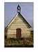 An Historic Anglican Church Built in 1860 with Square Logs Architecture Photographic Poster Print by Raymond Gehman, 18x24