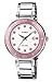 Casio Women's LTP1329D-4EV Silver Stainless-Steel Quartz Watch with White Dial
