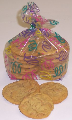 Childrens Toyshop  Gourmet Food : Scott's Cakes 1 lb. Peanut Butter Cookies in a Confetti Bag