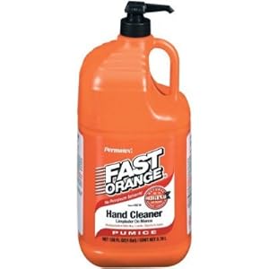 orange cleaner hand fast permatex pumice gallon automotive