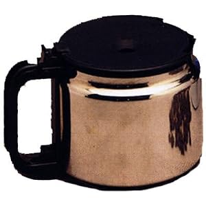 Medelco 12 Cup Stainless Steel Eurostyle Carafe by 