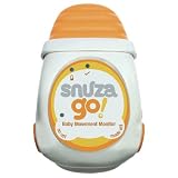 Snuza Portable Baby Movement Monitor, Orange/White, 0-12 Months
