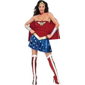 WONDER WOMAN SEXY COSTUME - ADULT SMALL