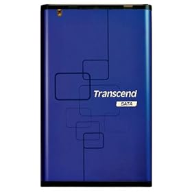Transcend StoreJet - Hard drive - 80 GB - external - 2.5" - Hi-Speed USB - silver