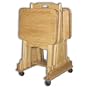 TV Tray Set - Folding (4 trays & cart)