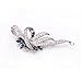 Fashon Plaza Women`s Flower Wreath Cubic Zircon Pin Brooch Br133