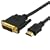Eforcity Black 6FT /2 Meter HDMI Male to DVI Male Cable