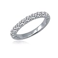 White Diamond Band Ring