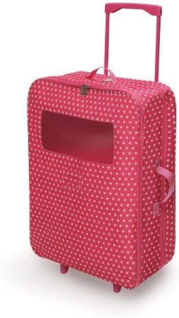Badger Basket Double Trolley Doll Carrier with Two Sleeping Bags - Star Pattern (fits American Girl dolls) by Badger Toys