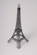 12 inch Laser Cut Eiffel Tower - Onyx