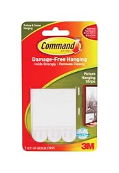 Command 17201 Medium Picture Hanging Strips, 3-Sets