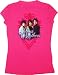Jonas Brothers Crest Fuchsia Junior's T-Shirt Tee