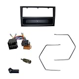 Produkt-Bild: Radioblende SET OPEL Corsa C,Combo,Omega B,Astra G,Vectra C,Meriva,Agila,Tigra, ISO, schwarz