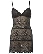 Wendy Glez Triangle Low Back Chemise SL11864