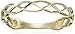Amazon Collection 14K Yellow Gold Braided Ring, Size 7
