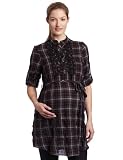 418Qp2T0GnL. SL160  Jules & Jim Womens Fashion Tunic With Belt, Red Mix, Large