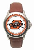 Oklahoma State Cowboys O STATE Rookie Leather Men's Watch