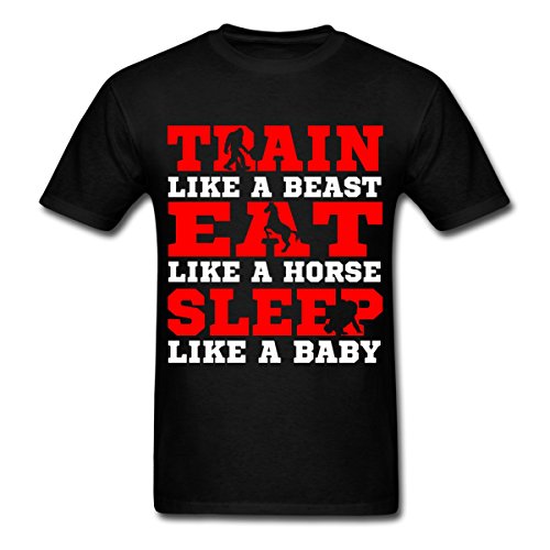 Spreadshirt Men's Train Like a Beast T-Shirt