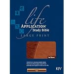 Life Application Study Bible: King James Version, Brown/tan, Leatherlike (Life Application Study Bible: KJV LP) book cover