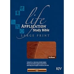 Life Application Study Bible KJV, Large Print, TuTone (Life Application Study Bible: KJV LP)