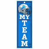 NFL Detroit Lions 4-by-13 Wood "My Team" Sign