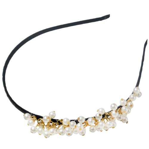 niceeshop(TM) Fashion Bling Rhinestone Hair Hoop Crystal Bead Headband For Bang Fringe