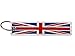 Flag Keychain Tag with Key Ring, EDC for Motorcycles, Scooters, Cars and Gifts (United Kingdom)