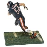 McFarlane NFL Series 9 Brian Urlacher in Chicago Bears Blue Jersey with Blue Pants Chase Variant Figrue