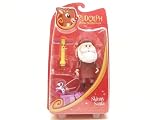 Rudolph the Red Nosed Reindeer Skinny Santa Action Figure with Misfit Scooter and Misfit Rocking Dog in Gift Box