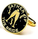 Father of the Bride Wedding Toast Cufflinks Cuff Links