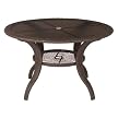 Marilla Wicker Round Dining Table - 48