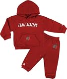 Portland Trail Blazers Red Toddler Basic Hooded Fleece Sweatshirt and Fleece Pant Set