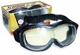 Global Vision Scorpion Off Road Goggles Fit Over Glasses Clear Kit