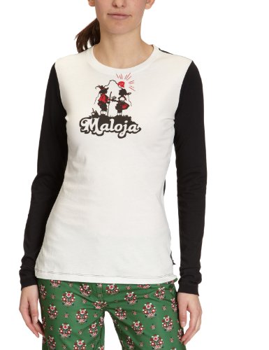 Maloja Damen Sweatshirt ResiM., moonless, M, 13407 Preisvergleich