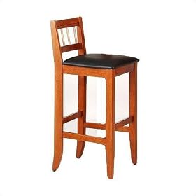 Click here to buy Homestyles - Manhattan Pub Stool in Cottage Oak - 88-5120-89 by Home Styles Furniture.