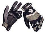 Pryme Dem Bones Full Finger Gloves Adult Medium Black/Grey