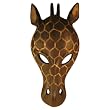 Handmade Giraffe Tribal Mask Wall Hanging (Thailand)