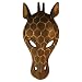 EXP Handmade Giraffe Tribal Mask Wall Hanging