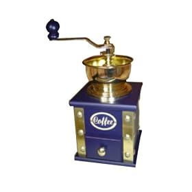 Small Blue Coffee Mill By London Pottery Co