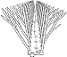 Plastic Bird Spikes 10'L