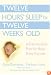 Twelve Hours' Sleep by Twelve Weeks Old: A Step-by-Step Plan for Baby Sleep Success
