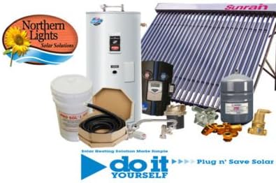 SWH-5 Solar Hot Water Heating Package - DIY Solar Kits