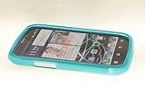Motorola Photon 4G MB855 TPU Hard Skin Case Cover for Neon Blue