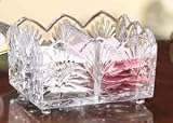 PORTICO CRYSTAL TEA CADDY - PORTICO COLLECTION 4 INCH 24% LEAD CRYSTAL TEA CADDY