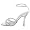 Touch Ups Women's Ashlyn Sandal,Silver,5.5 M